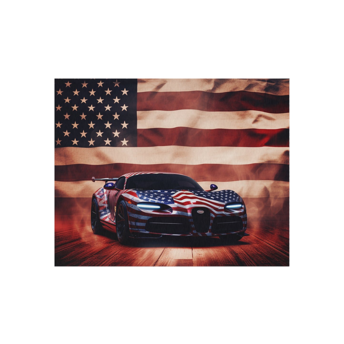 Outdoor Rug  Abstract American Flag Background Bugatti 2