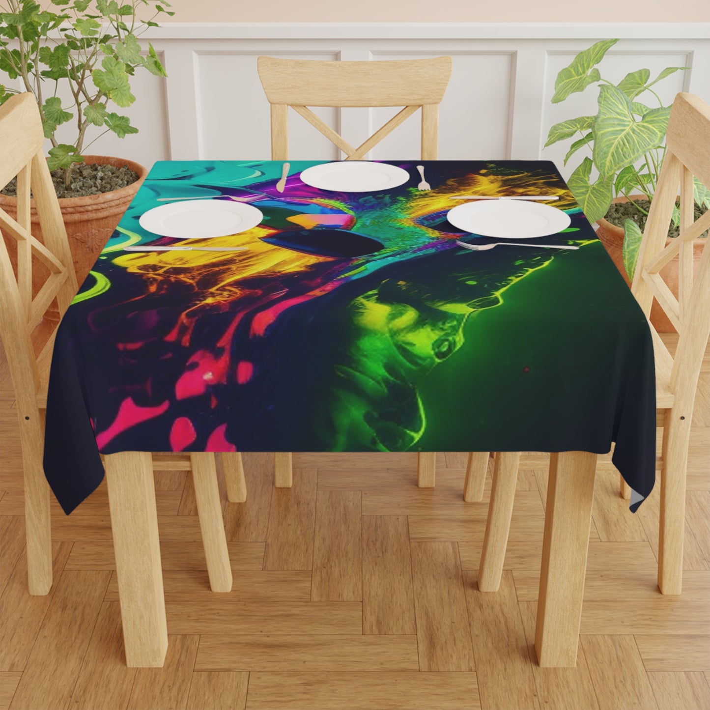 Tablecloth Florescent Glow 4