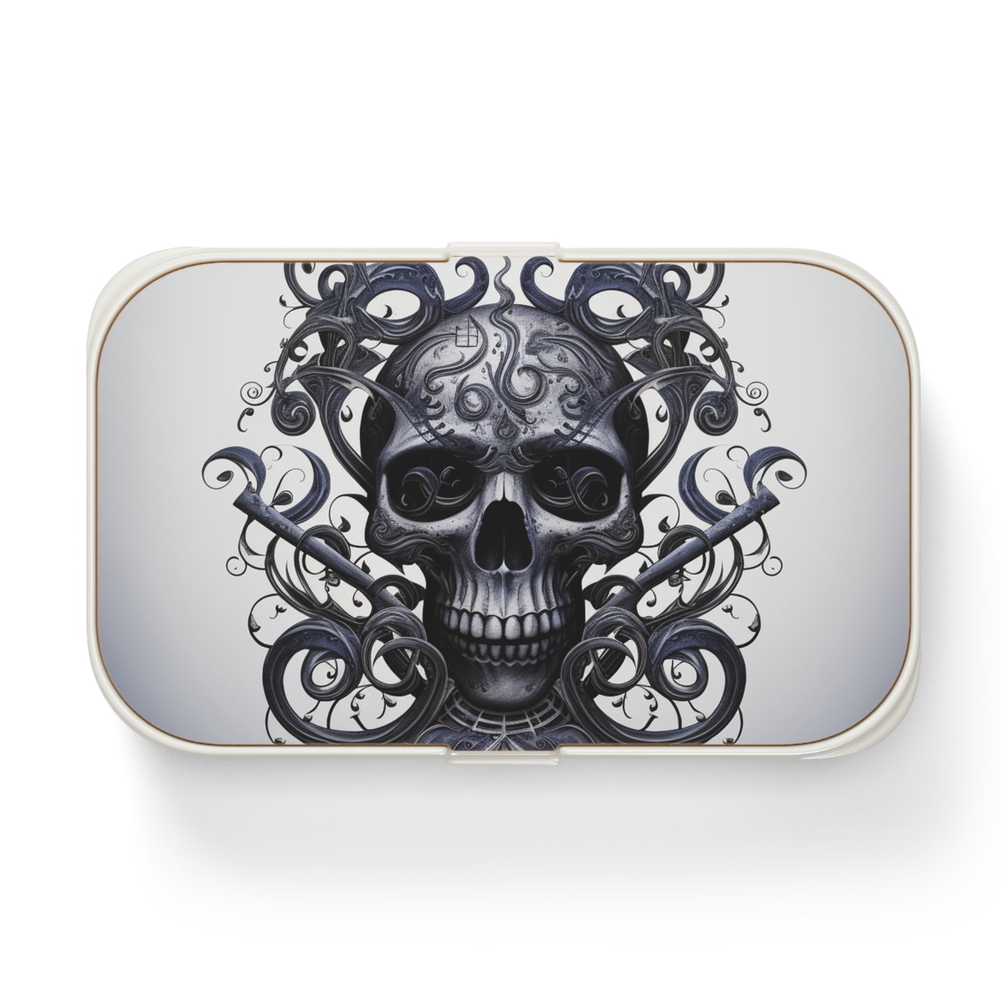 Bento Lunch Box Skull Treble Clef 1