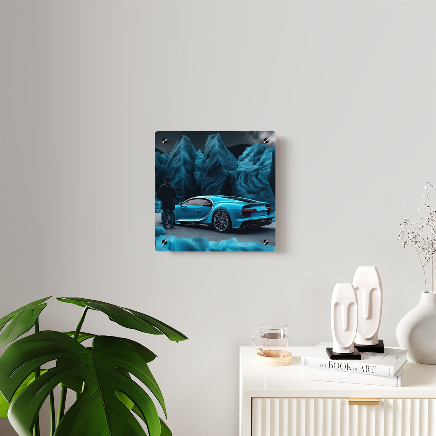 Acrylic Wall Art Panels Bugatti Real Look 3