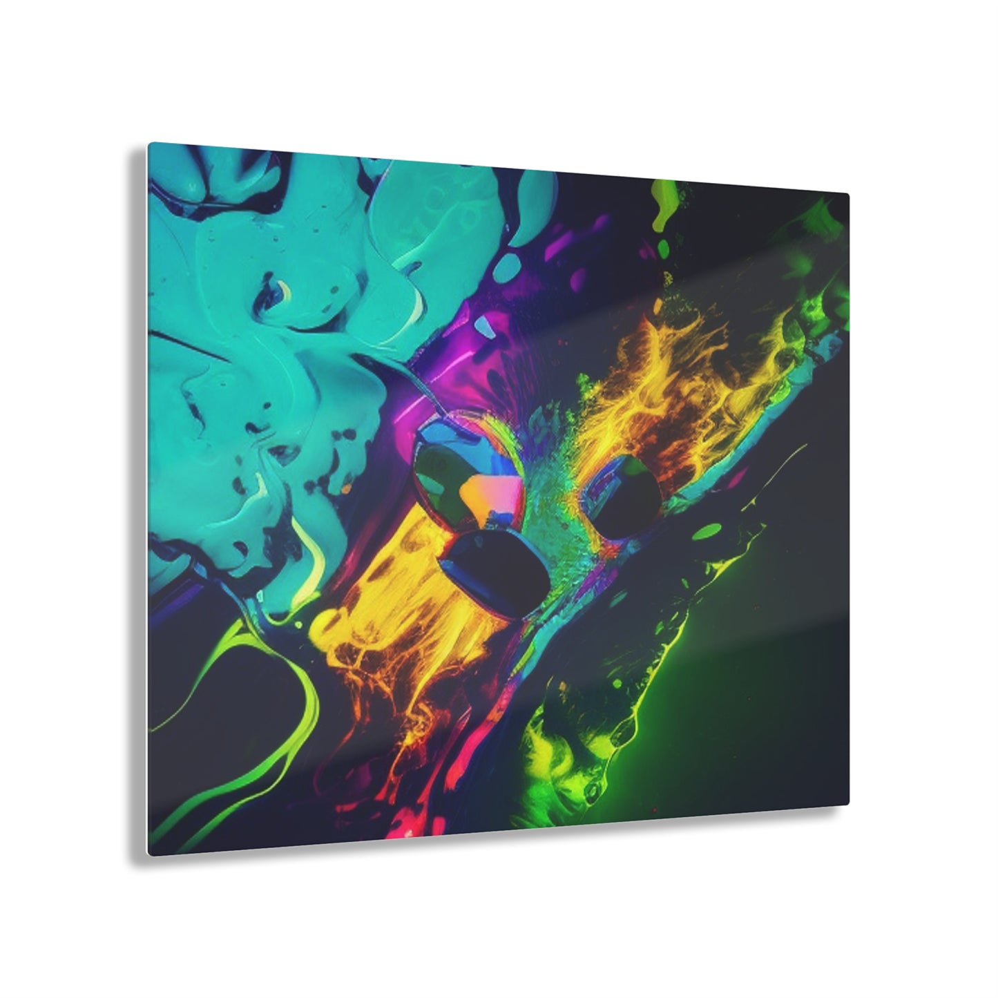 Acrylic Prints Florescent Glow 4