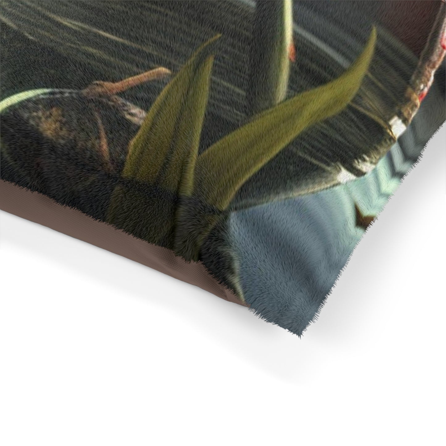 Pet Bed Red Lily in a Glass vase 4