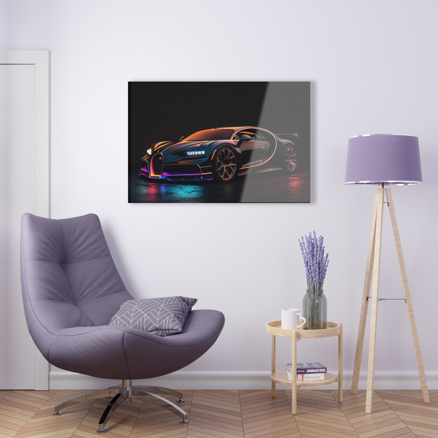 Acrylic Prints Bugatti Chiron Super 4