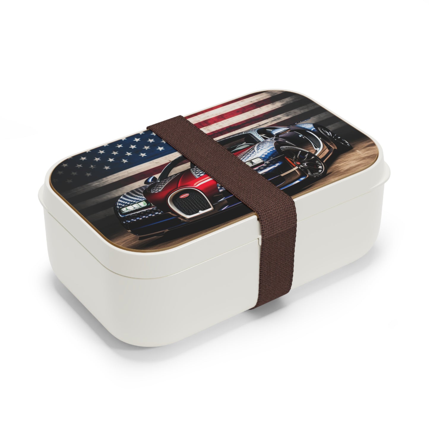 Bento Lunch Box Bugatti American Flag 1