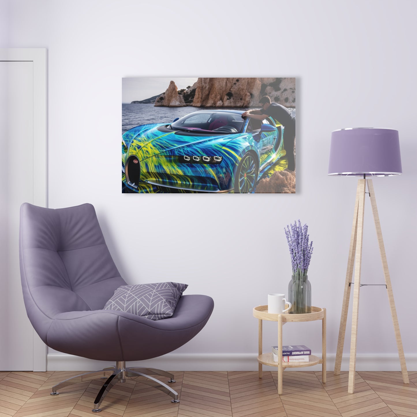 Acrylic Prints Bugatti Water 1