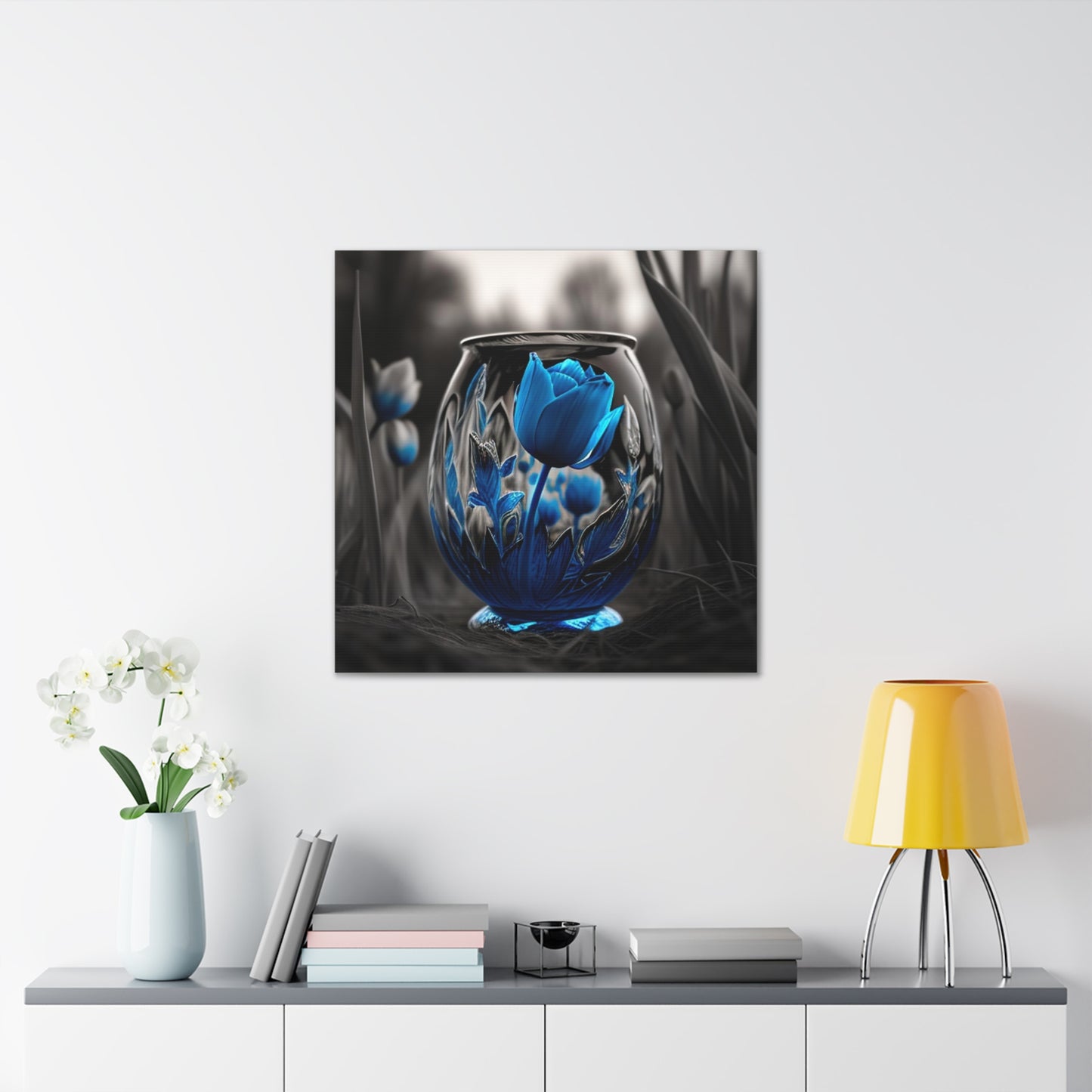 Canvas Gallery Wraps Tulip Blue 2