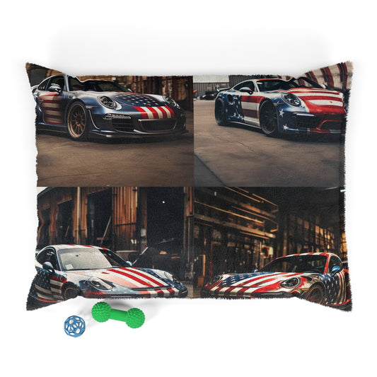 Pet Bed American Flag Porsche 5