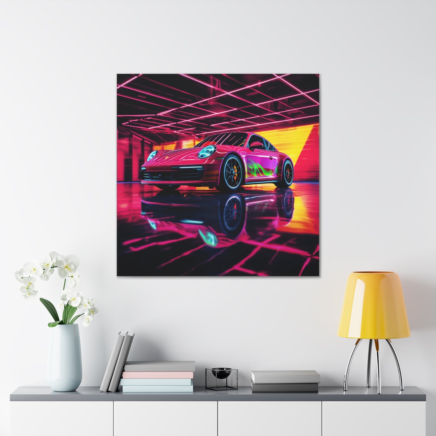 Canvas Gallery Wraps Macro Porsche 3