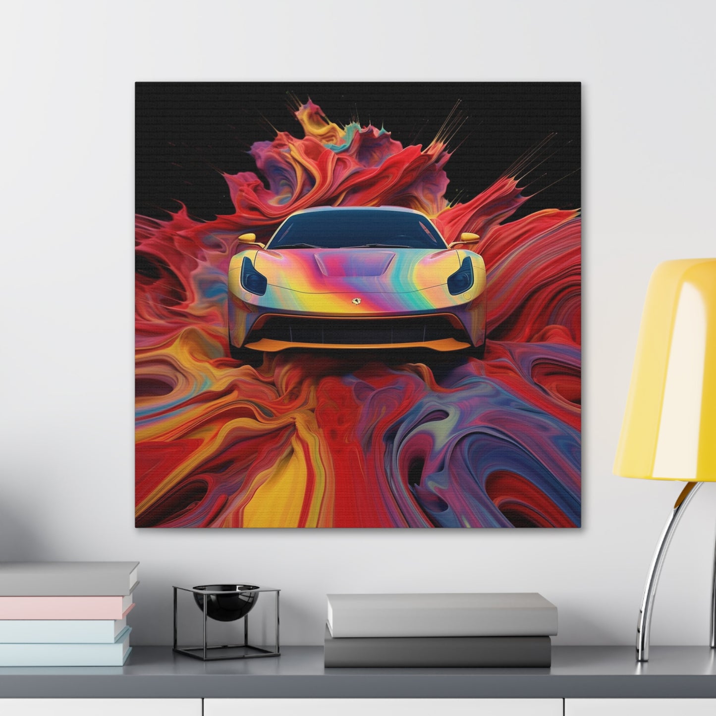 Canvas Gallery Wraps Ferrari Water Fusion 1