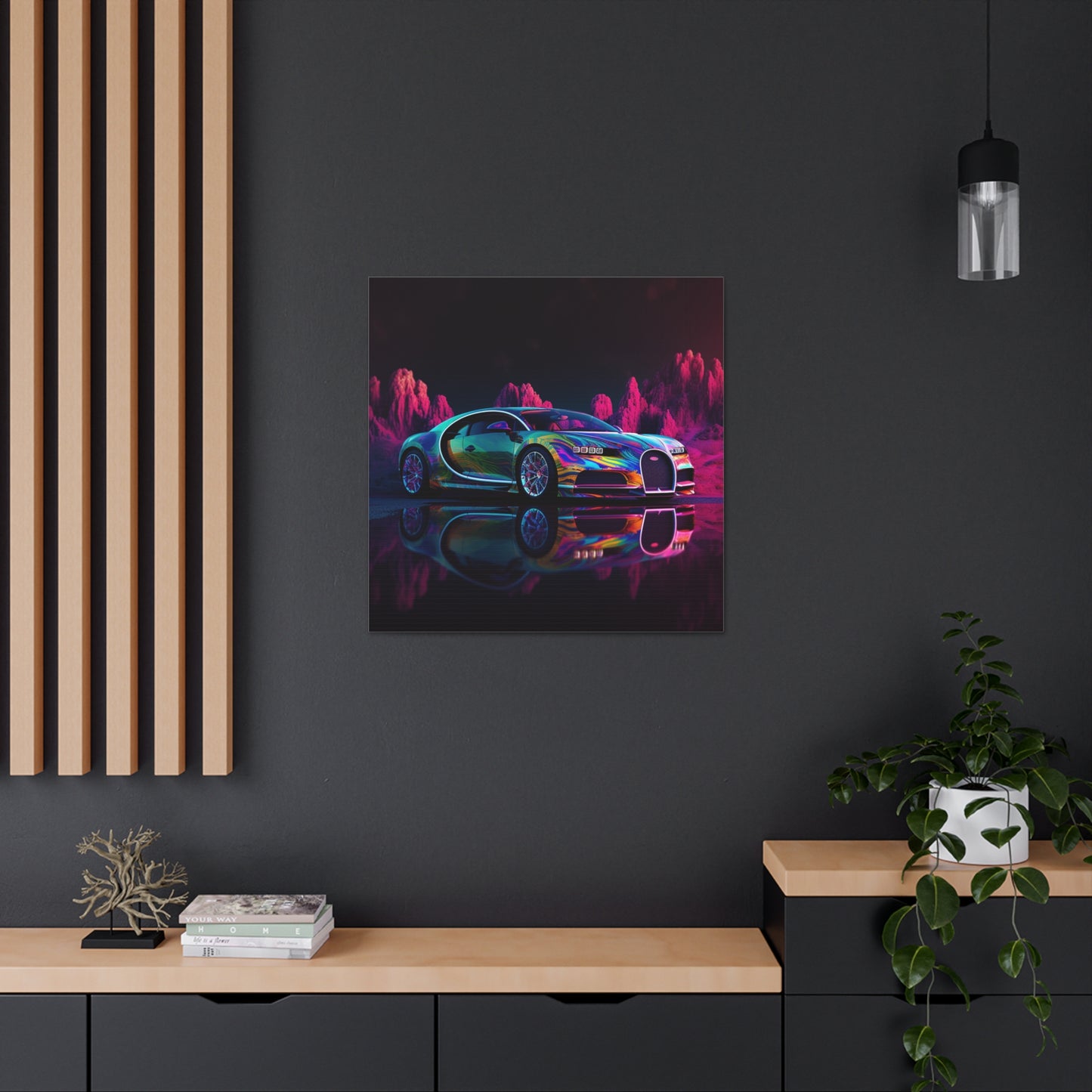 Canvas Gallery Wraps Florescent Bugatti Flair 2