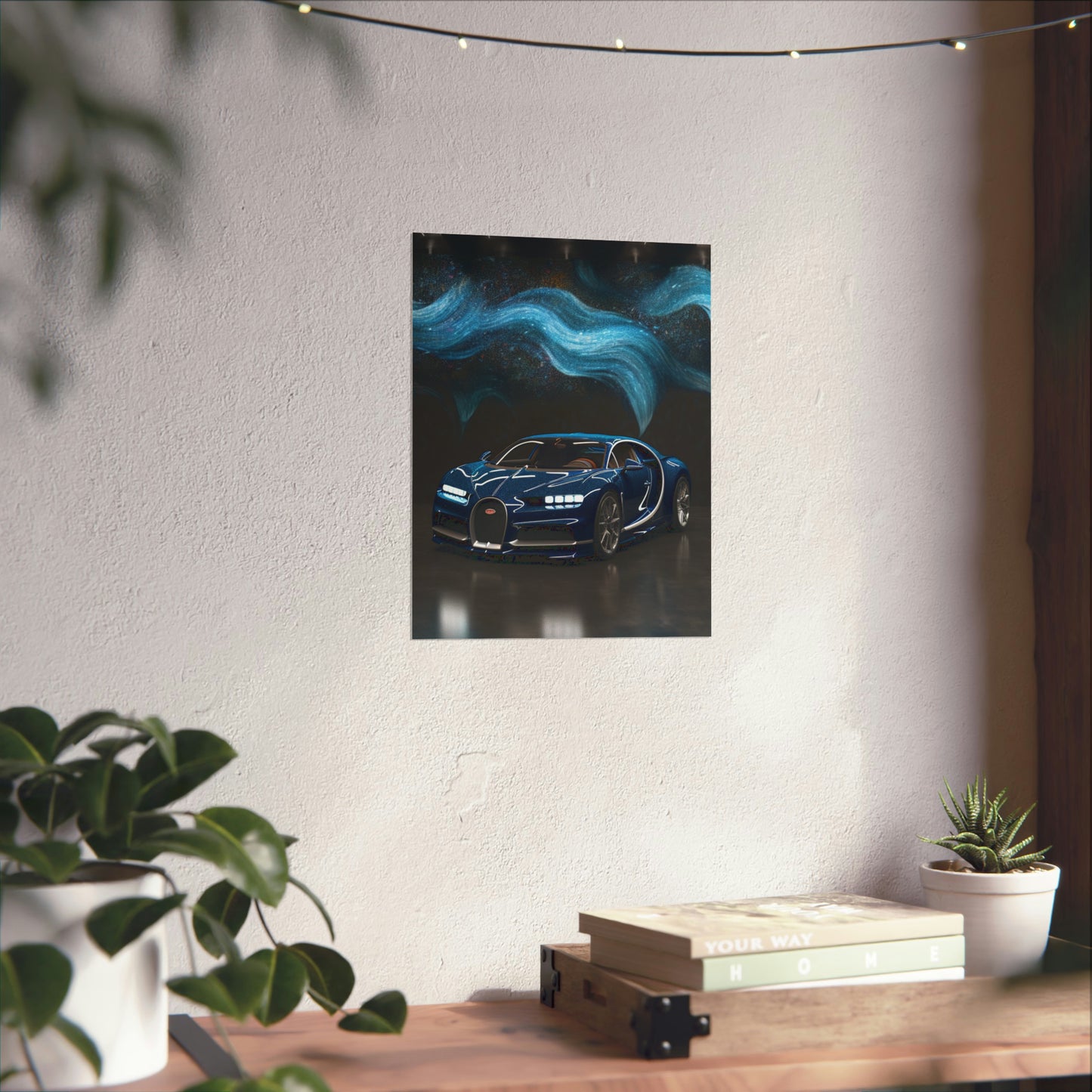 Premium Matte Vertical Posters Hyper Bugatti 3