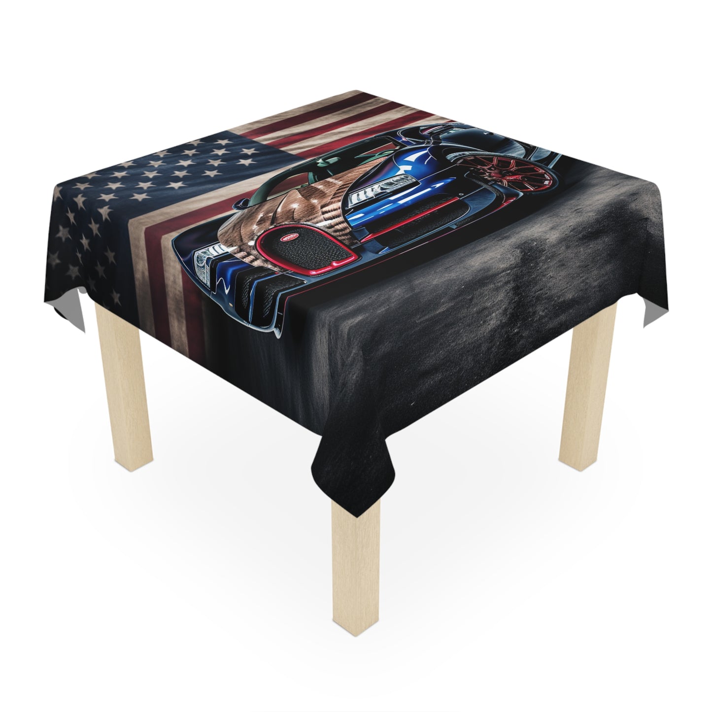 Tablecloth Bugatti American Flag 4