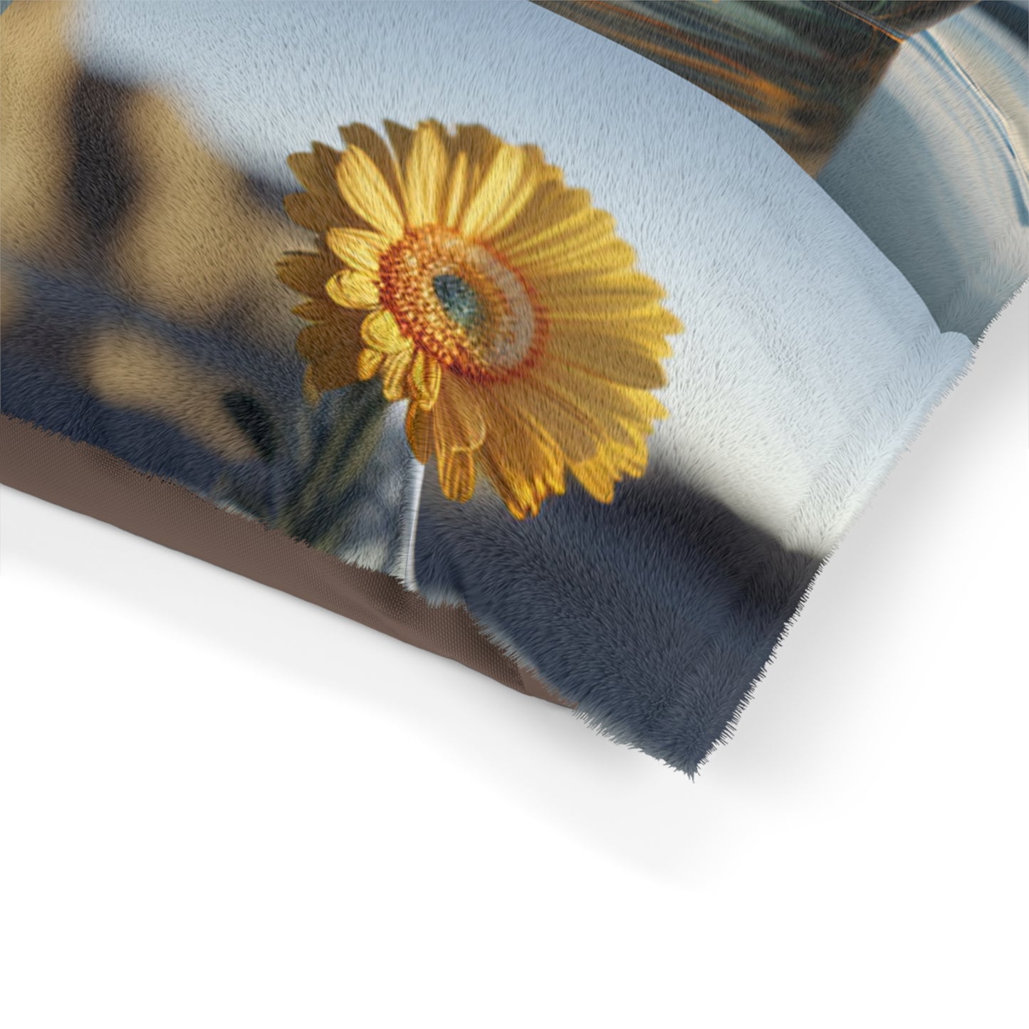 Pet Bed yello Gerbera glass 5