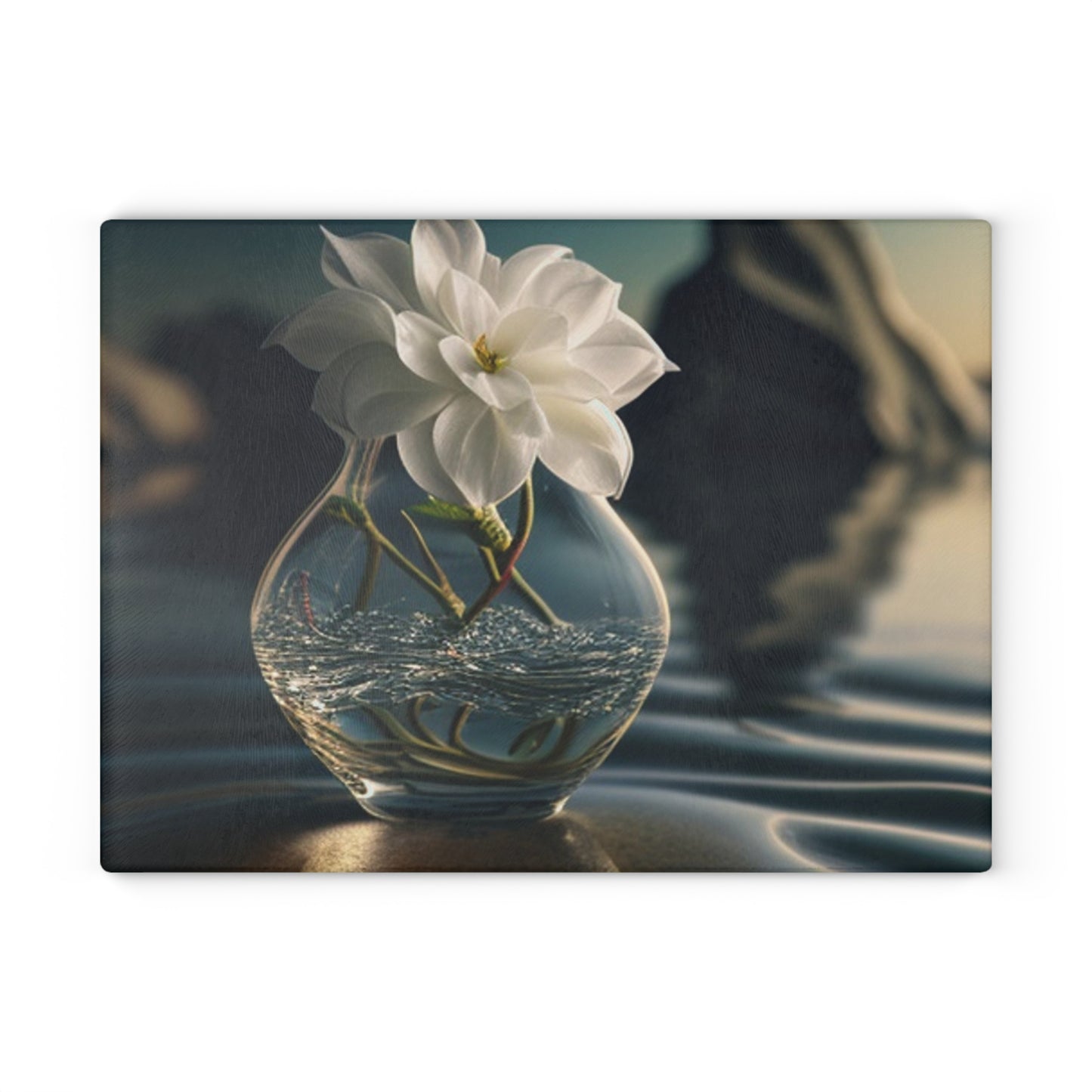 Glass Cutting Board Jasmine glass vase 4