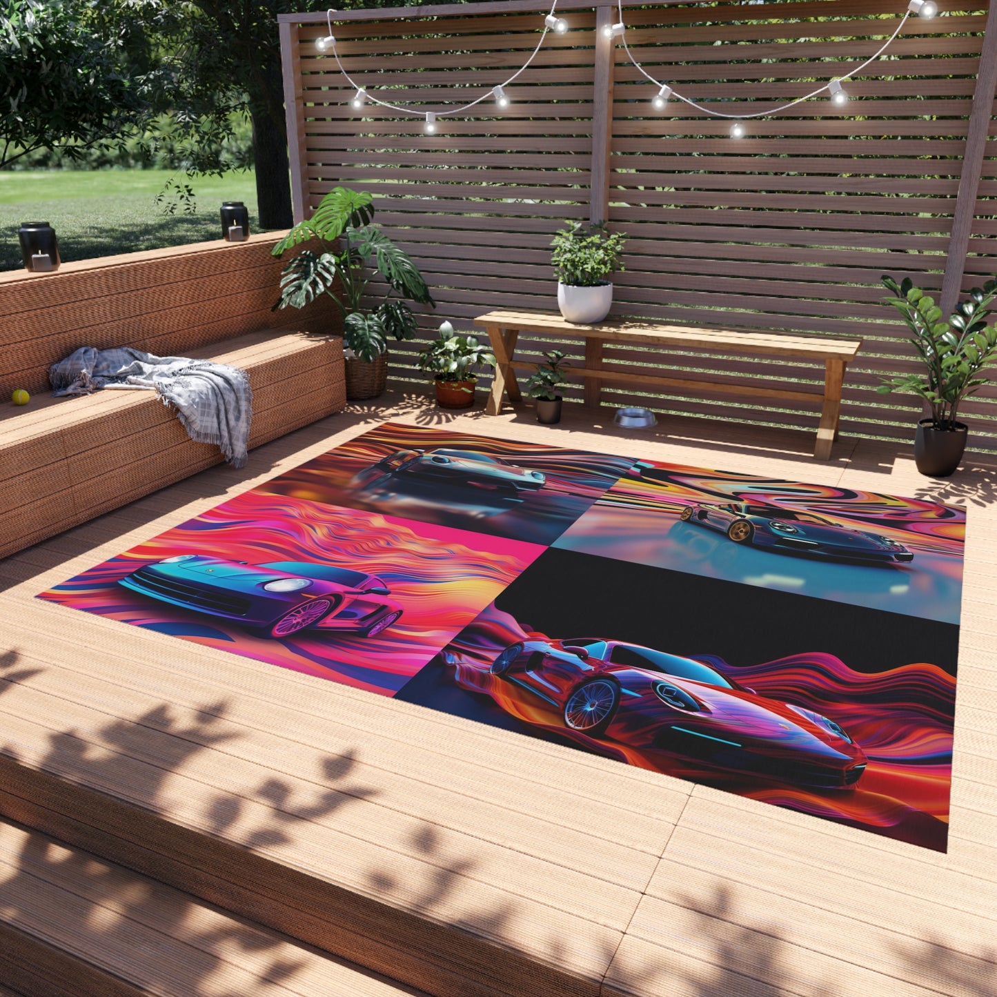 Outdoor Rug  Porsche Water Fusion 5