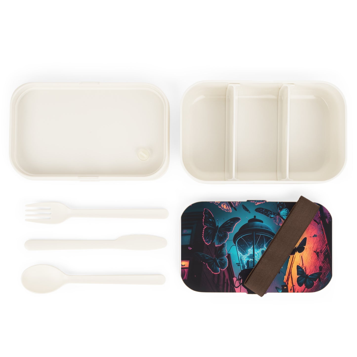 Bento Lunch Box Street Light Butterfly 2