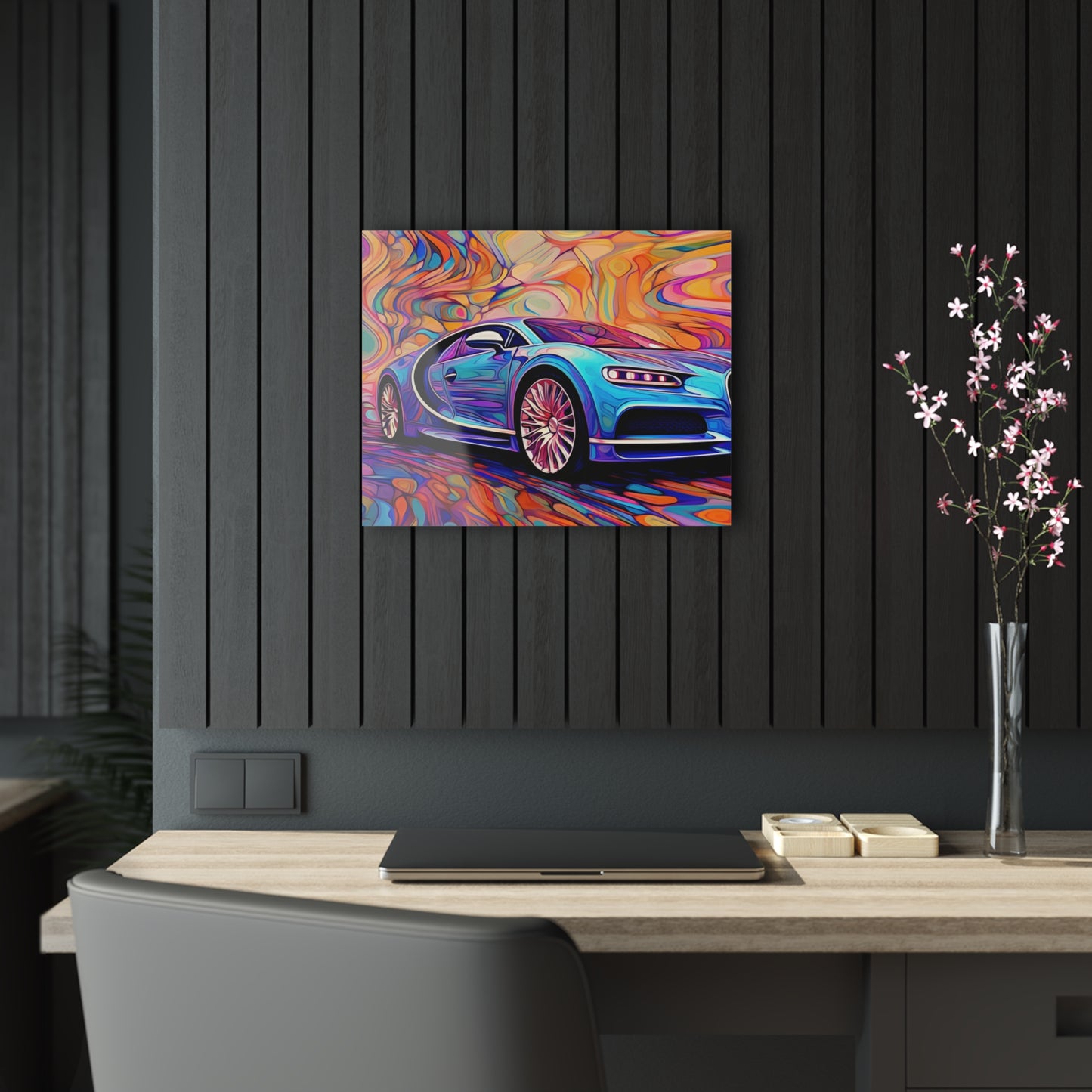 Acrylic Prints Bugatti Abstract Concept 3