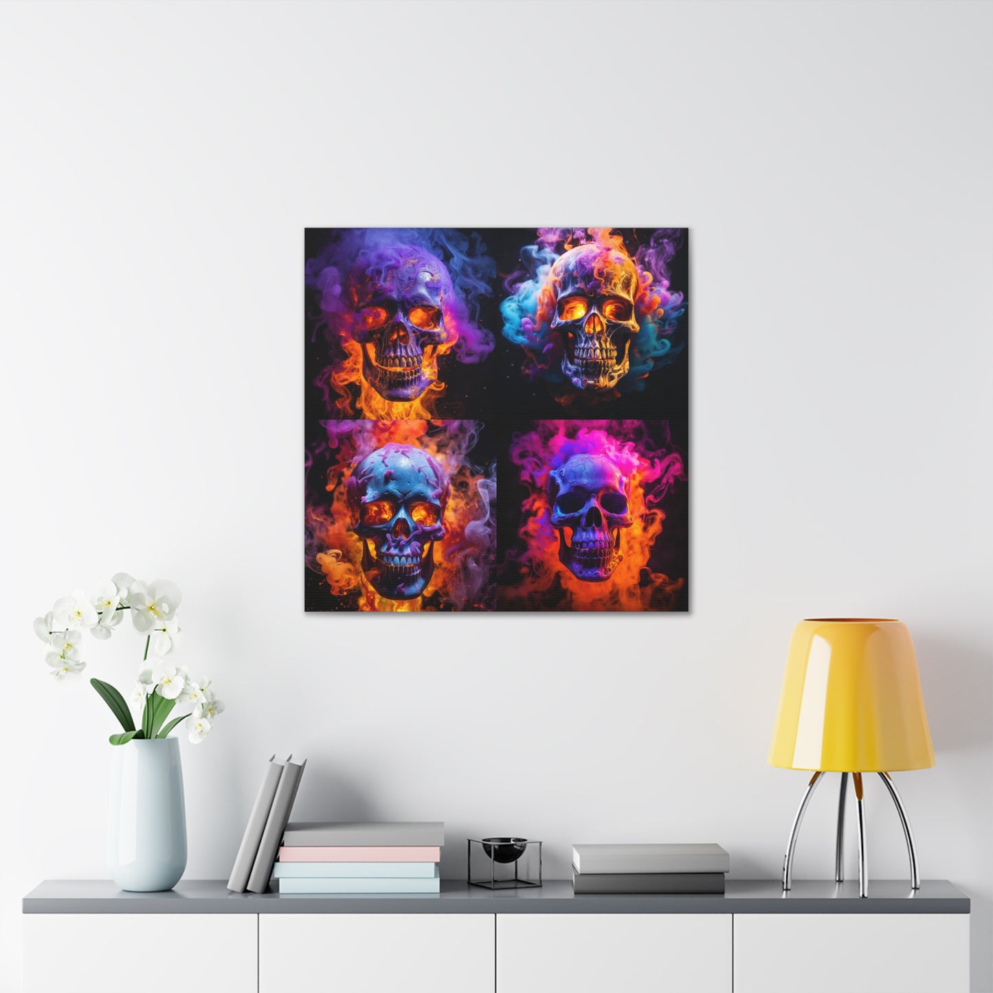 Canvas Gallery Wraps Macro Skull 5