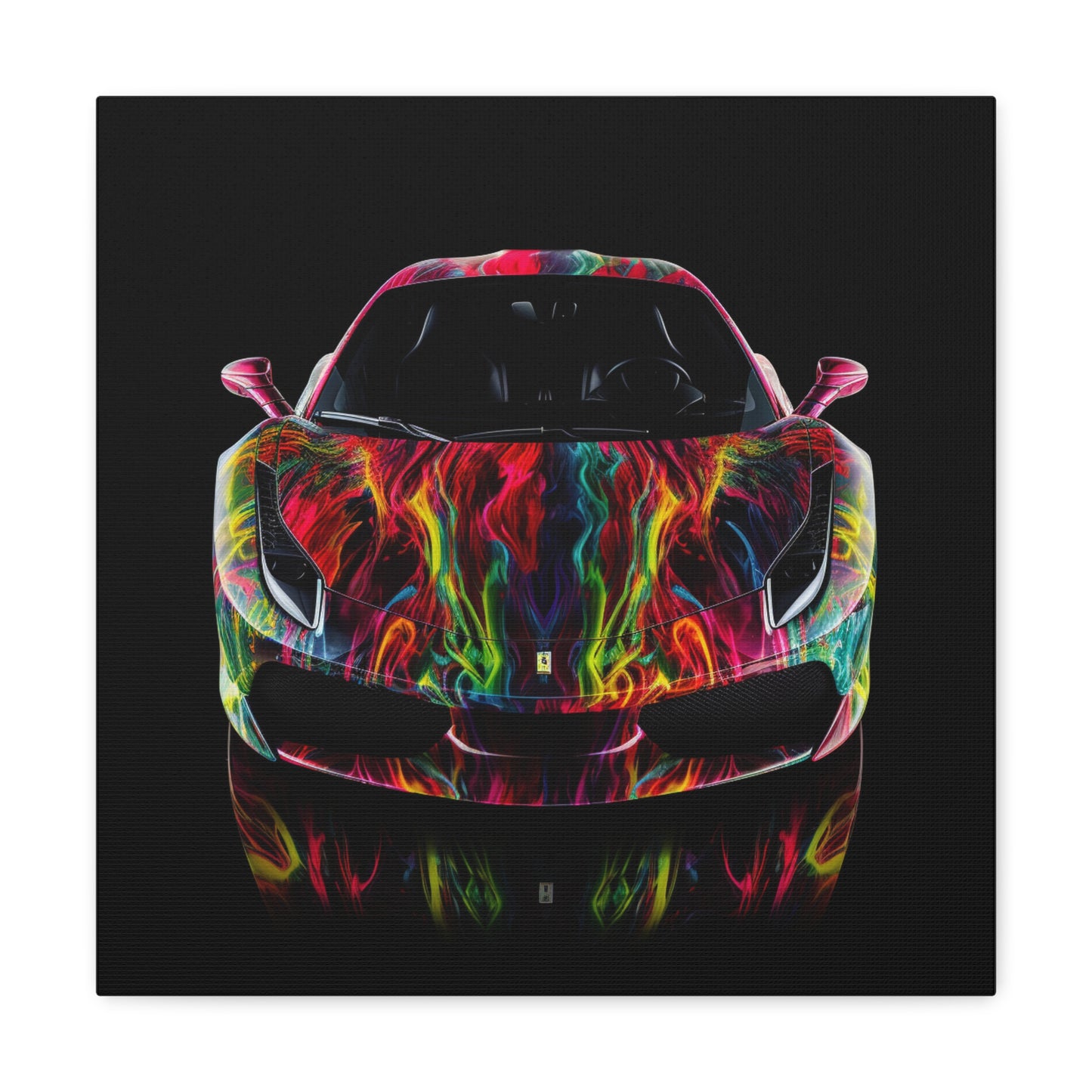 Canvas Gallery Wraps Ferrari Color 1