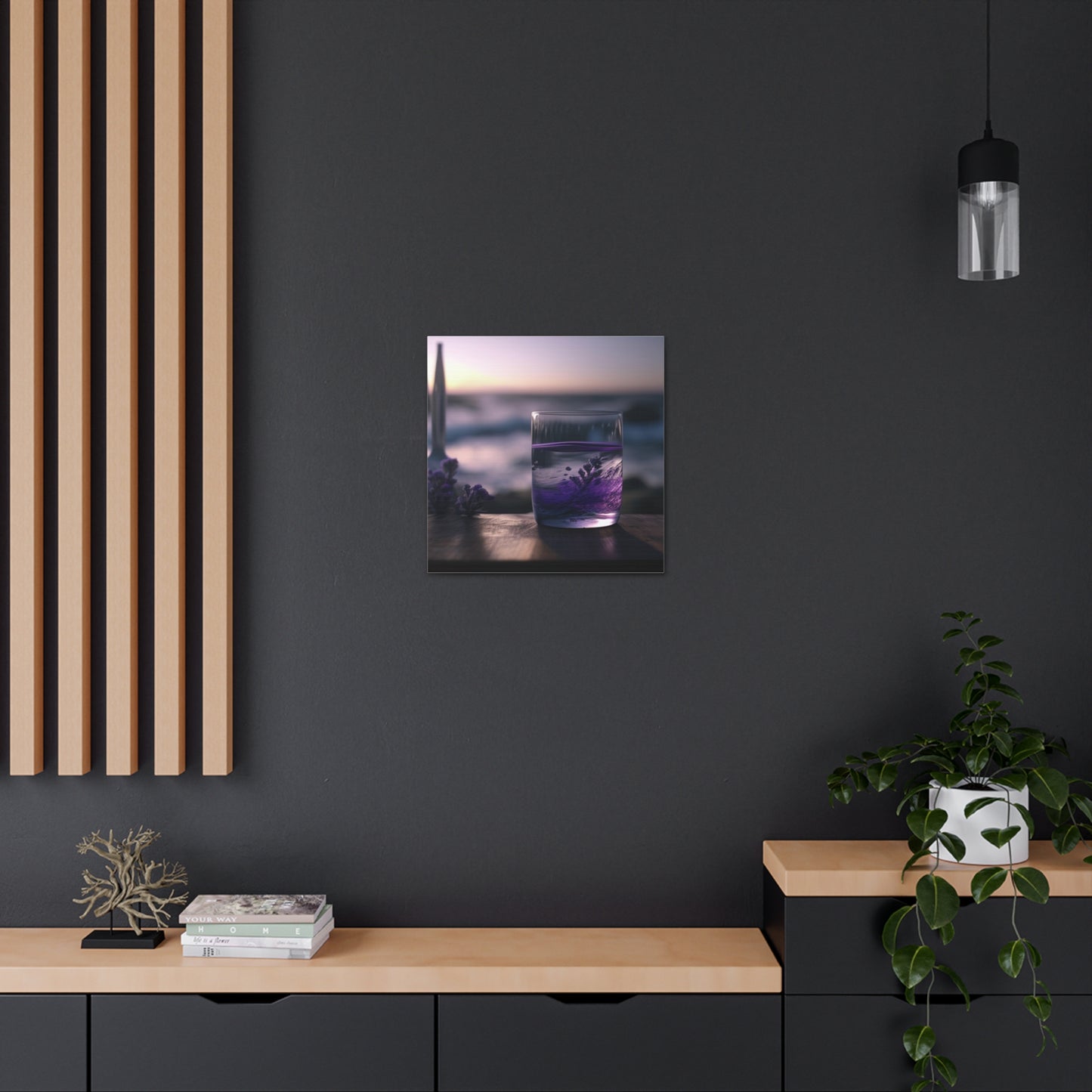 Canvas Gallery Wraps Lavender in a vase 4