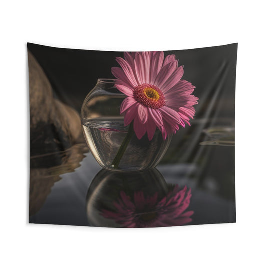 Indoor Wall Tapestries Pink Daisy 2
