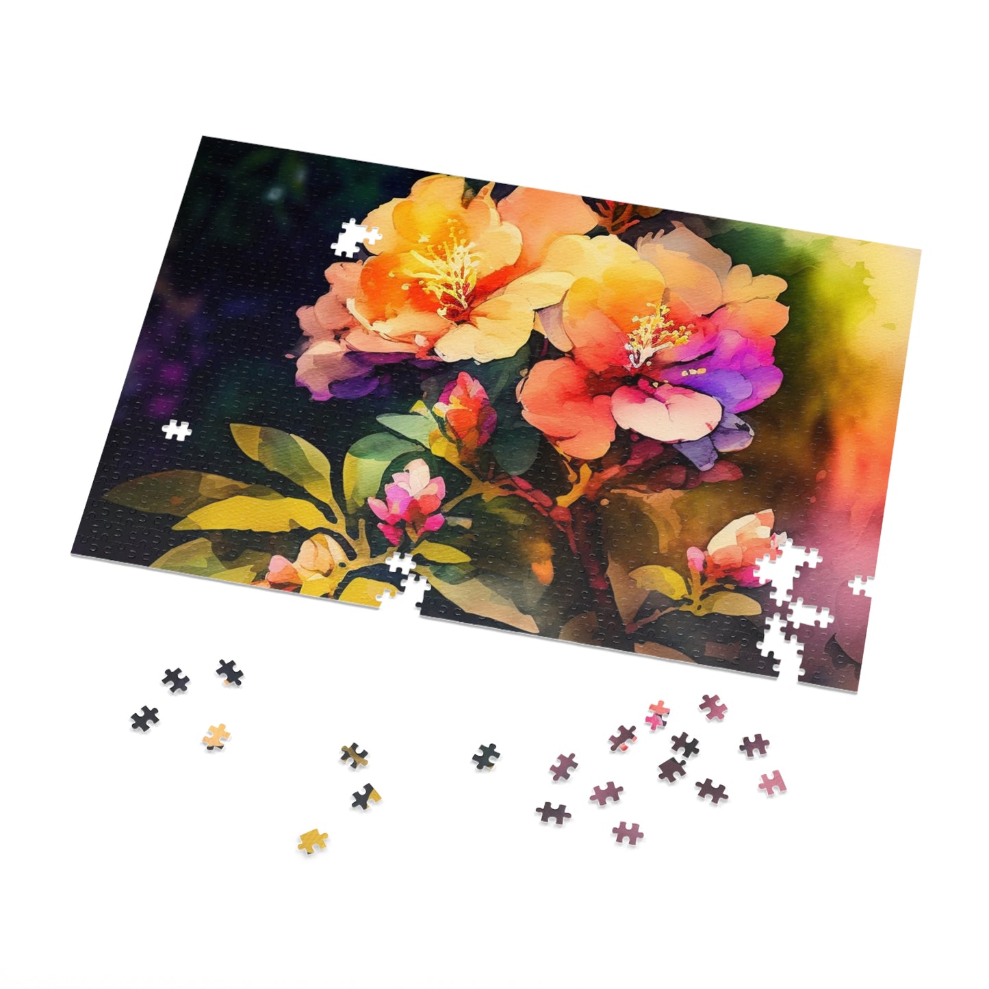 Jigsaw Puzzle (30, 110, 252, 500,1000-Piece) Bright Spring Flowers 2