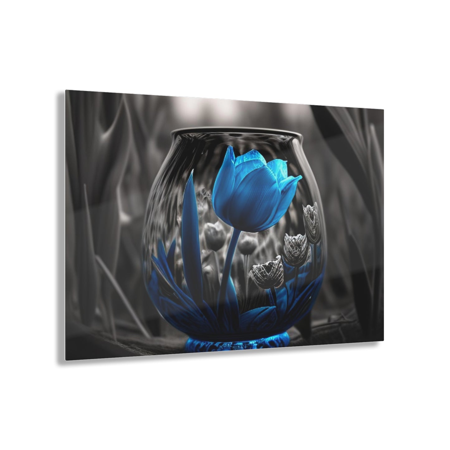 Acrylic Prints Tulip Blue 4