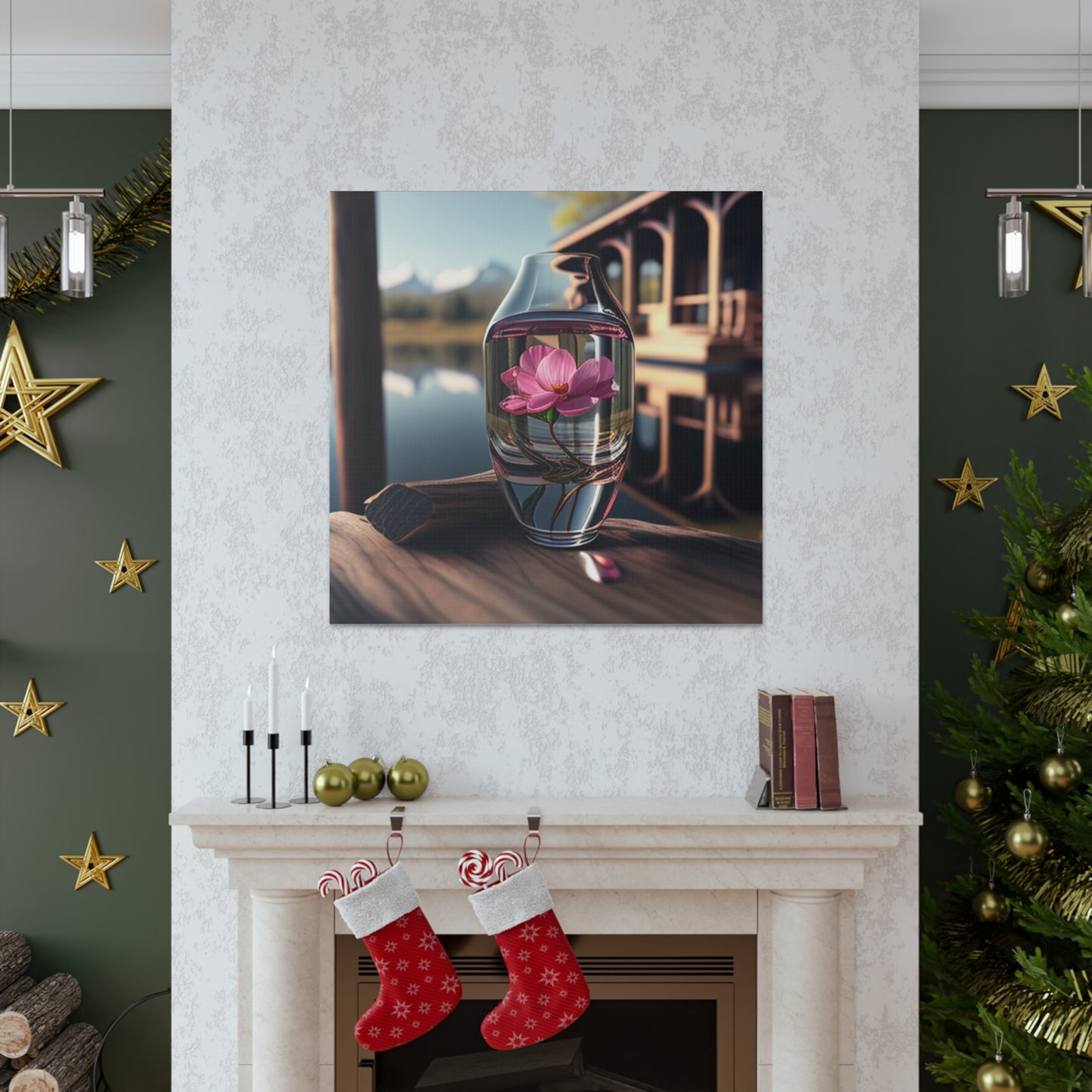 Canvas Gallery Wraps Pink Magnolia 3