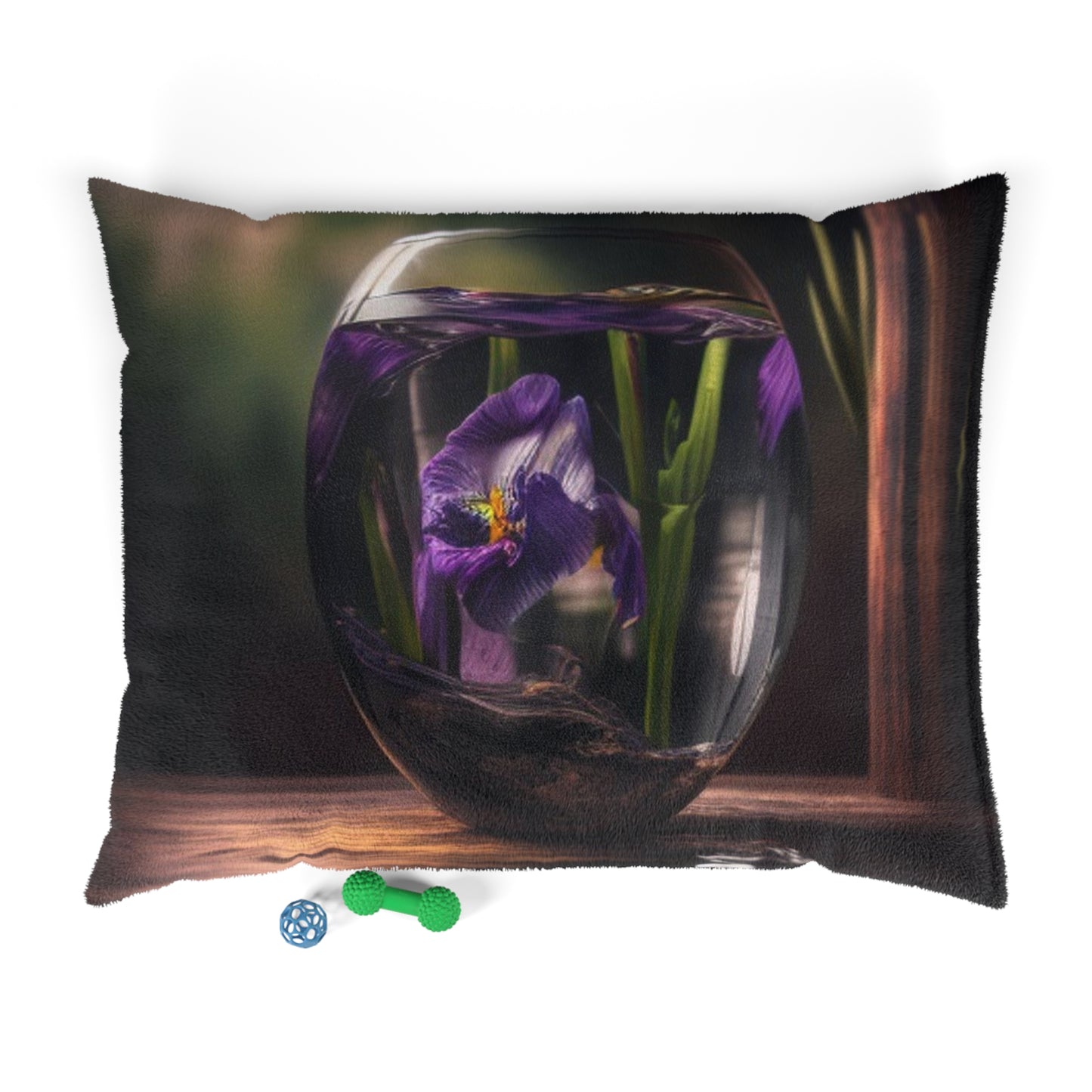 Pet Bed Purple Iris in a vase 4