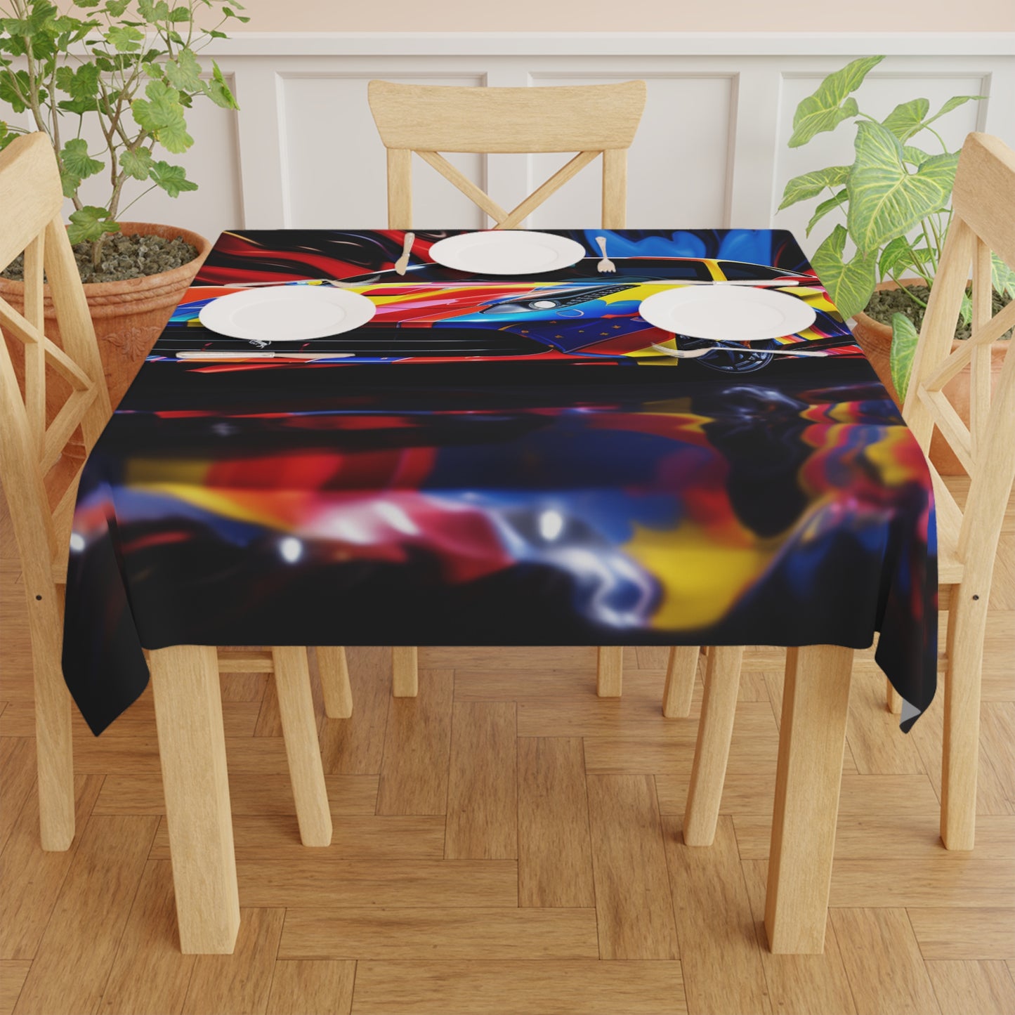 Tablecloth Hyper Colorfull Ferrari 1