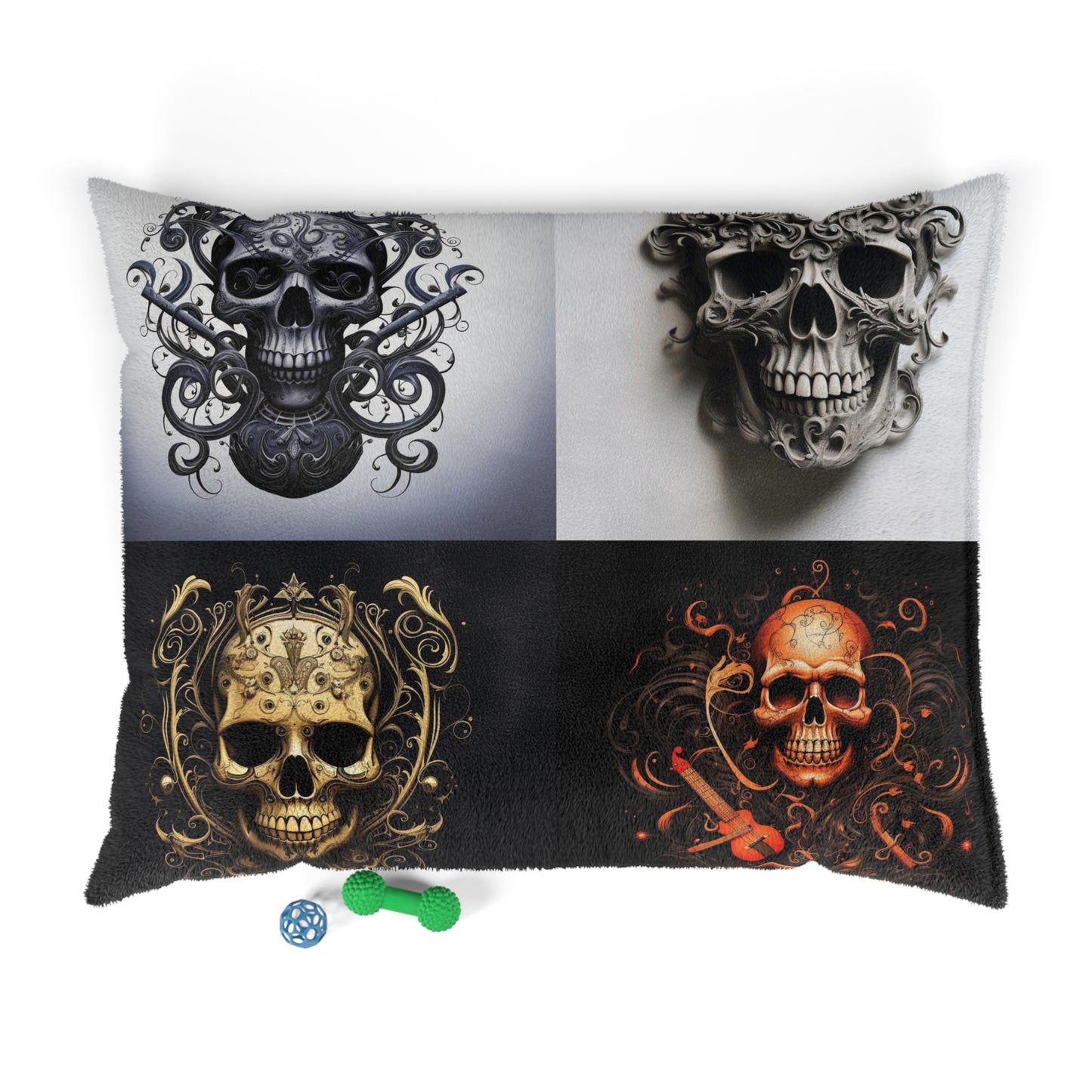 Pet Bed Skull Treble Clef 5