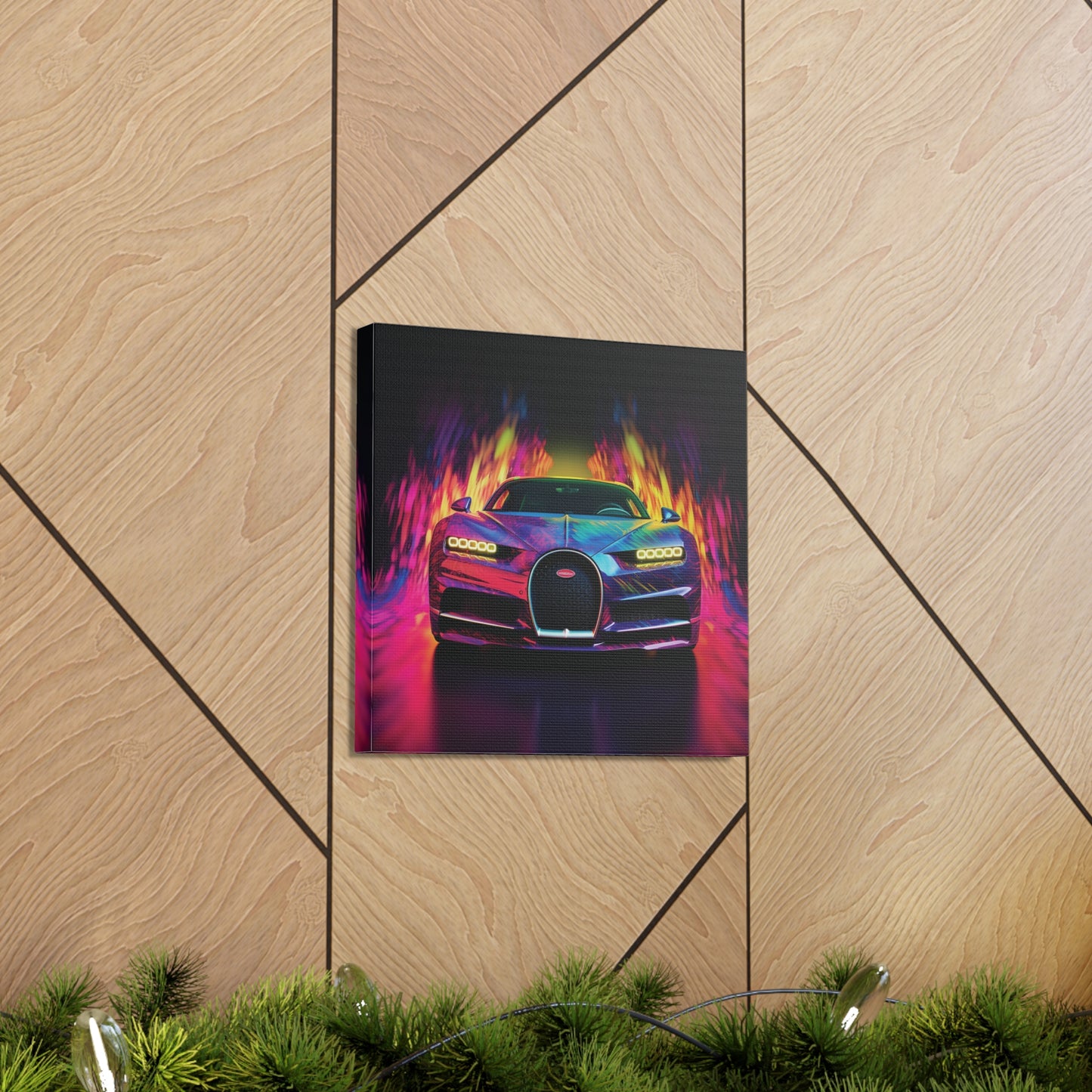 Canvas Gallery Wraps Florescent Bugatti Flair 3