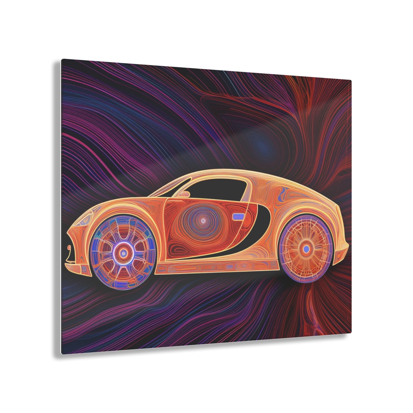 Acrylic Prints Bugatti Abstract Concept 2