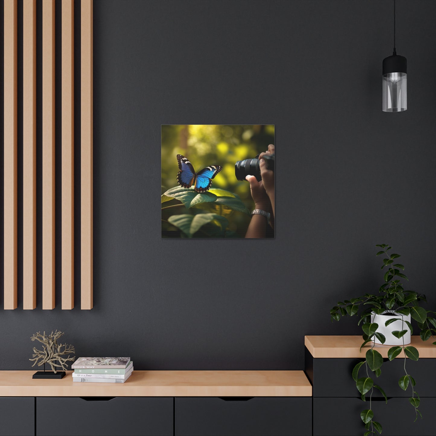 Canvas Gallery Wraps Jungle Butterfly 3