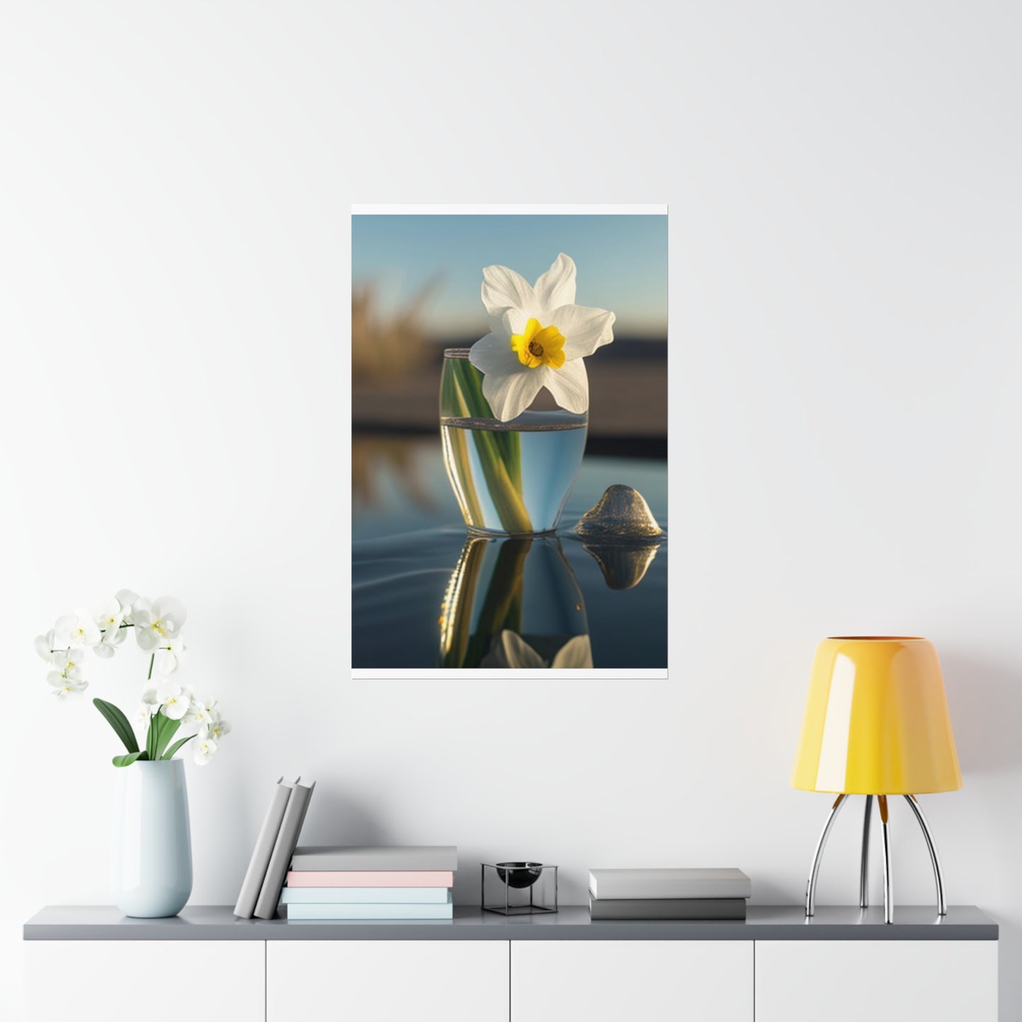 Premium Matte Vertical Posters Daffodil 4