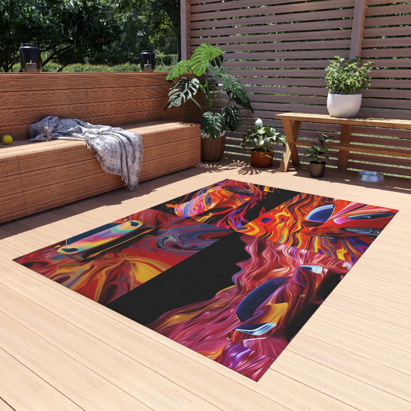 Outdoor Rug  Ferrari Water Fusion 5