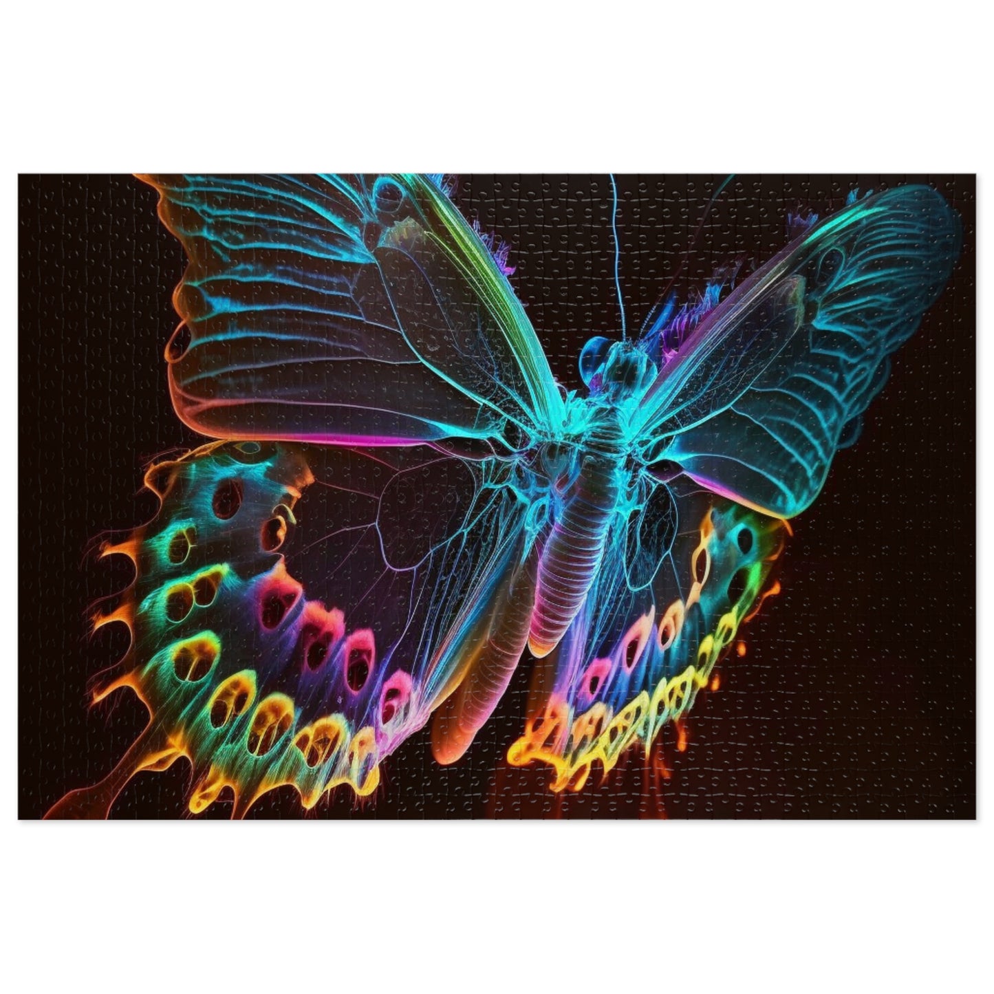 Jigsaw Puzzle (30, 110, 252, 500,1000-Piece) Thermal Butterfly 2