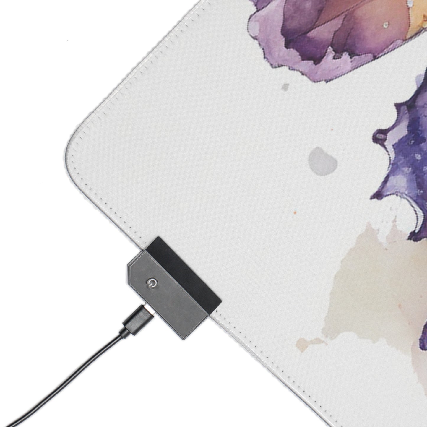 LED Gaming Mouse Pad MerlinRose Watercolor Butterfly 1