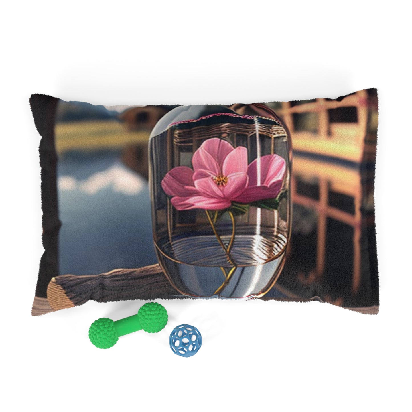 Pet Bed Pink Magnolia 4