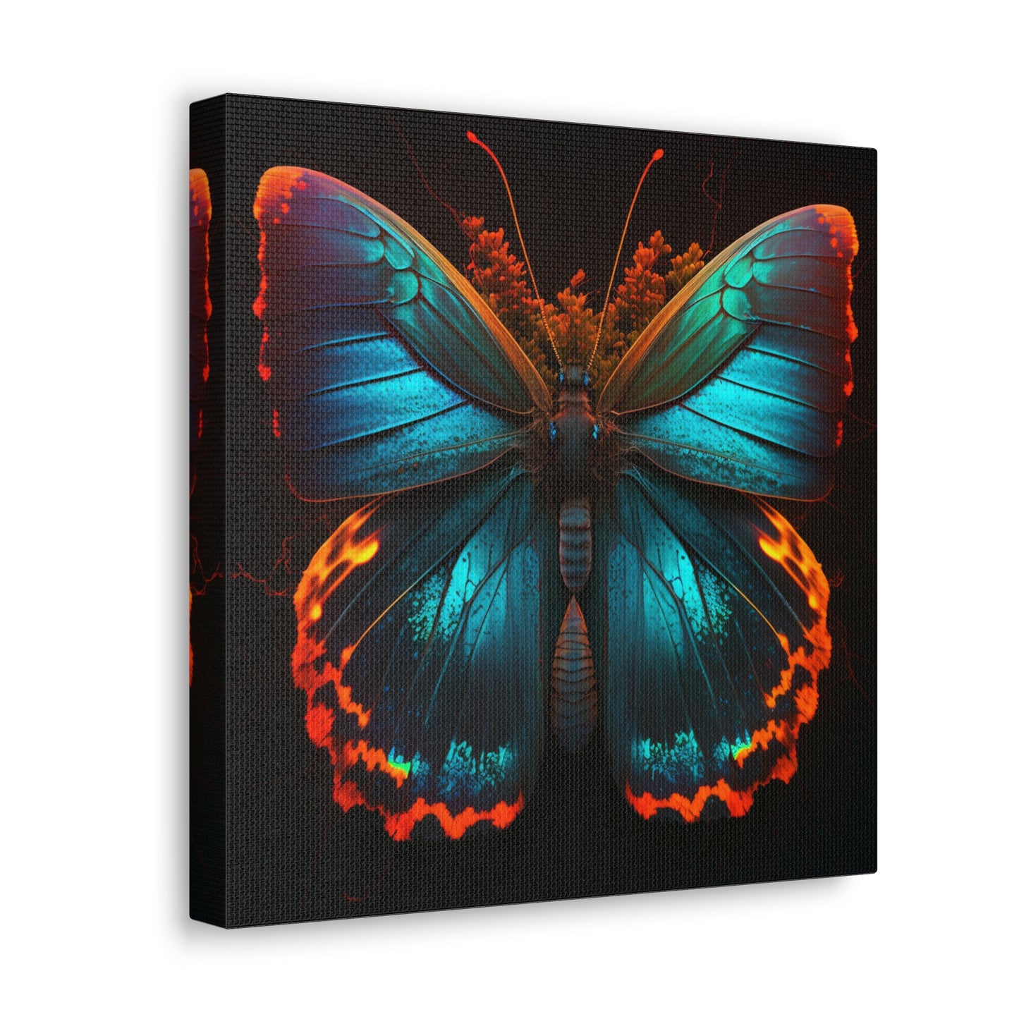 Canvas Gallery Wraps Neon Butterfly Flair 3