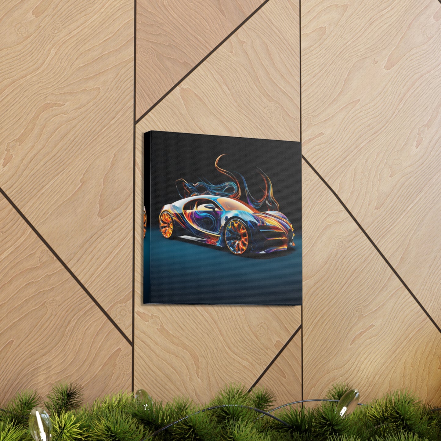 Canvas Gallery Wraps Bugatti Abstract Flair 2