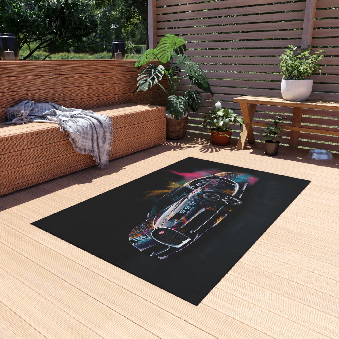 Outdoor Rug  Hyper Bugatti 4