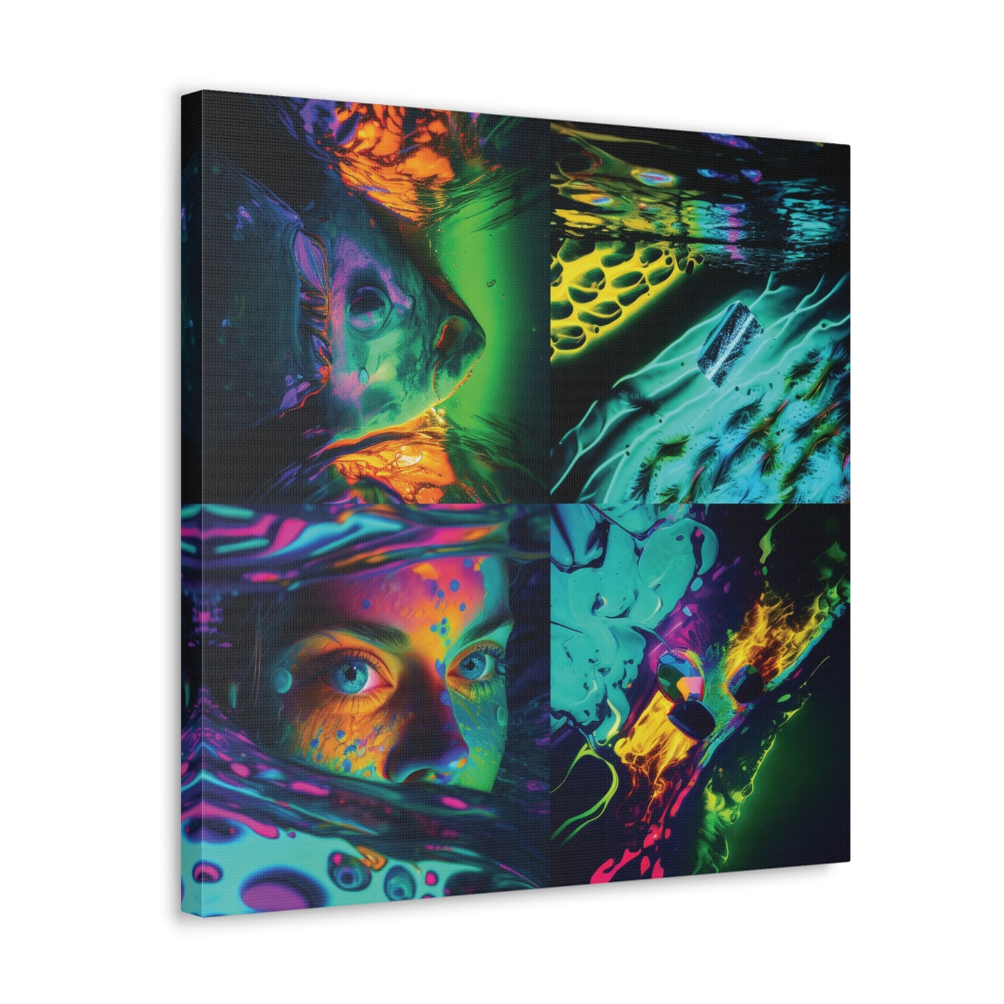 Canvas Gallery Wraps Florescent Glow 5