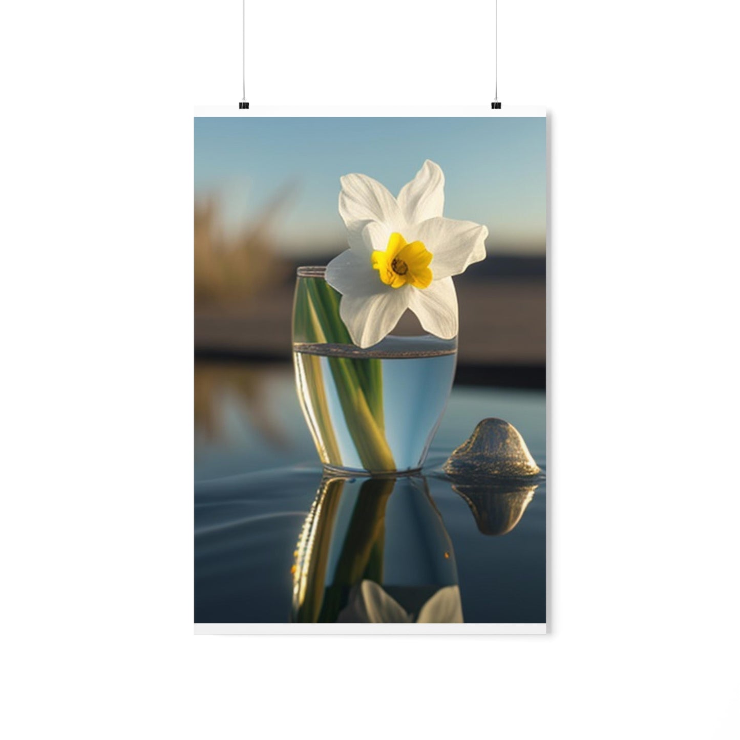 Premium Matte Vertical Posters Daffodil 4