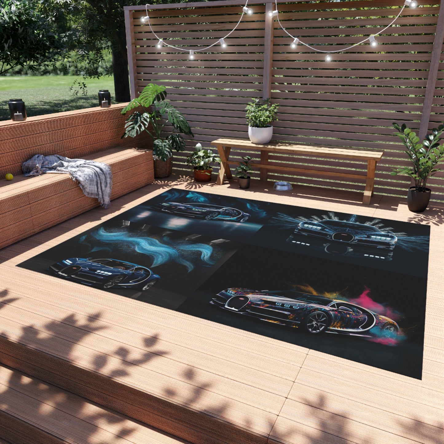 Outdoor Rug  Hyper Bugatti 5