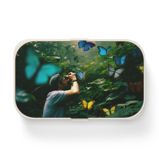Bento Lunch Box Jungle Butterfly 1