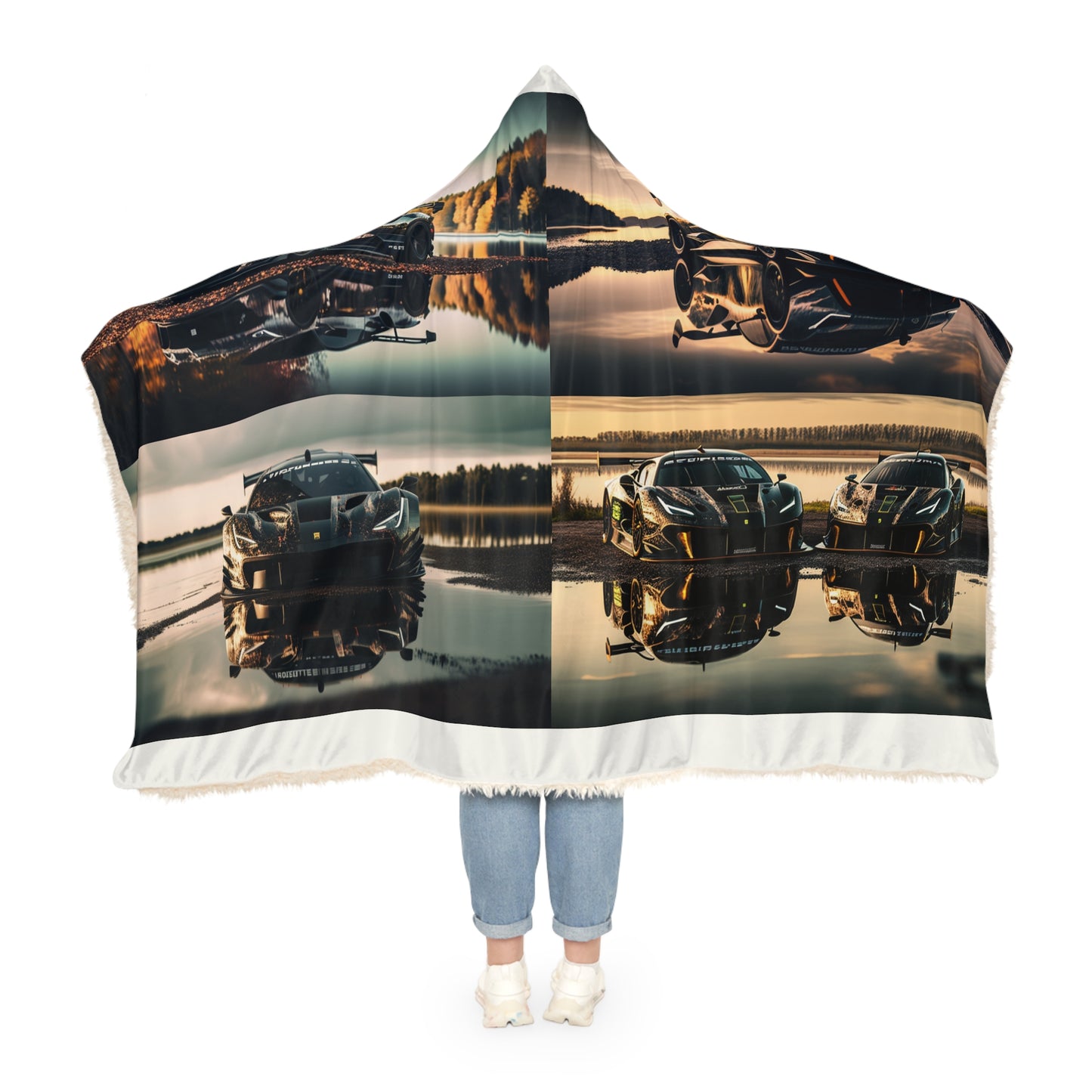 Snuggle Hooded Blanket Ferrari Lake 5