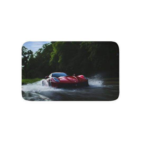 Memory Foam Bath Mat Water Ferrari Splash 1