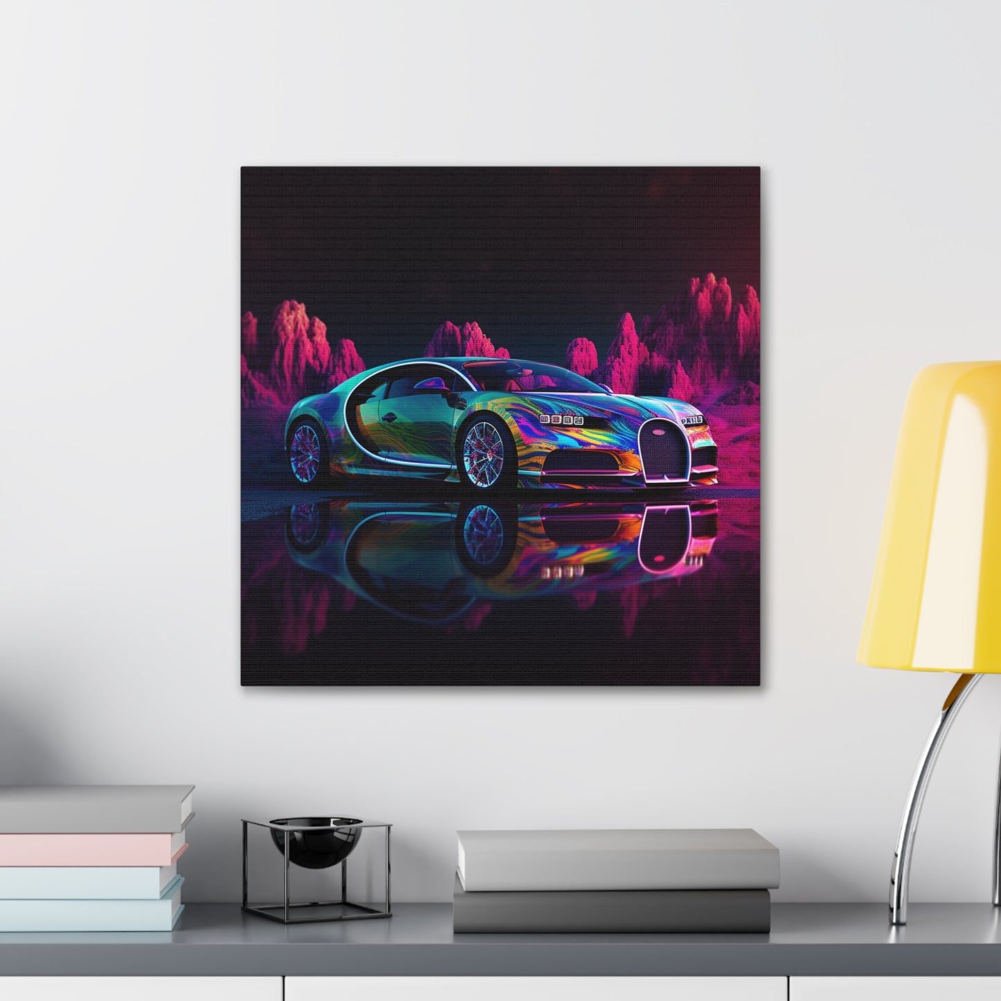 Canvas Gallery Wraps Florescent Bugatti Flair 2