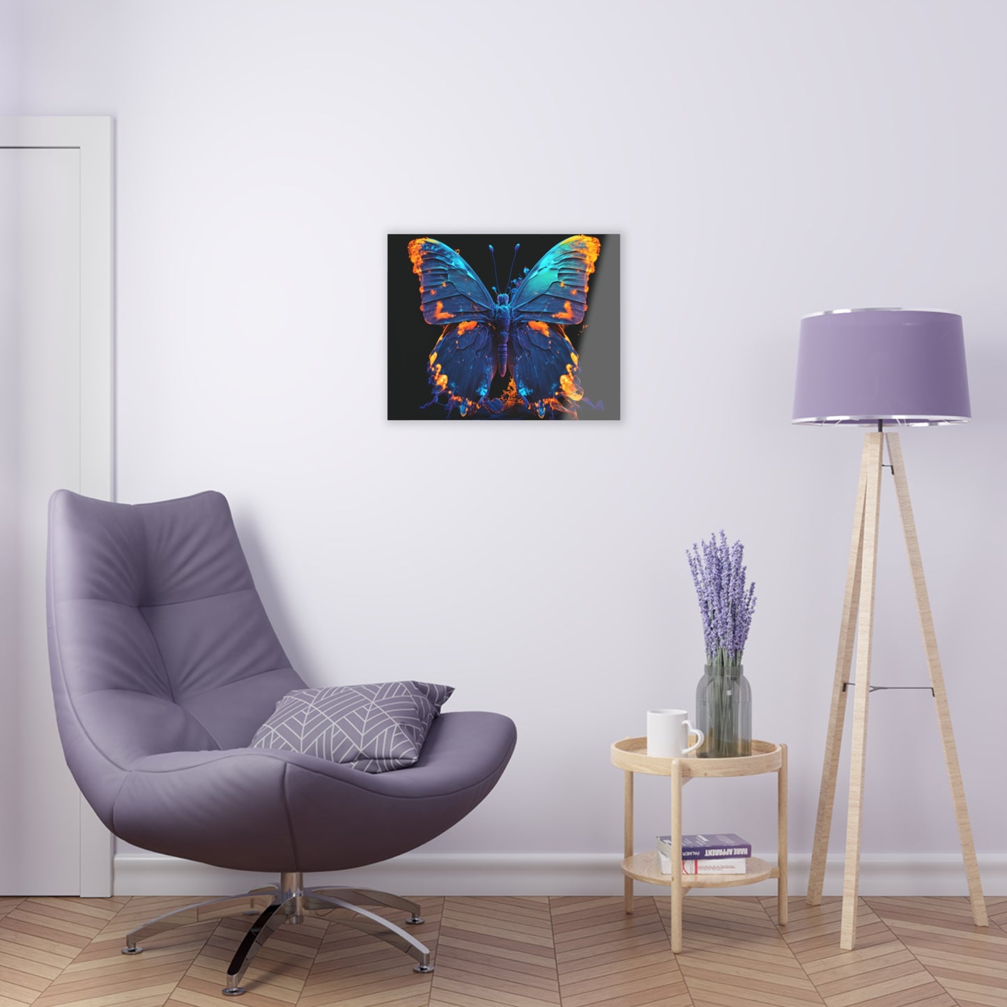 Acrylic Prints Thermal Butterfly 3